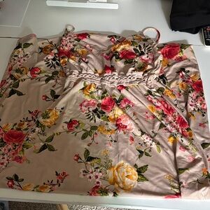 Floral Spaghetti Strap Dress